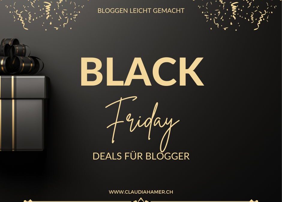 Black Friday Deals 2023 für Blogger