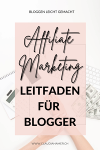 affiliate marketing leitfaden für blogger